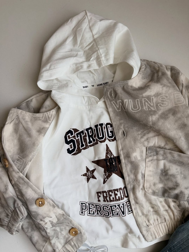 سه تیکه جین بچگانه سایز S,M,L,XL,2XLکد جستجو ۵۰